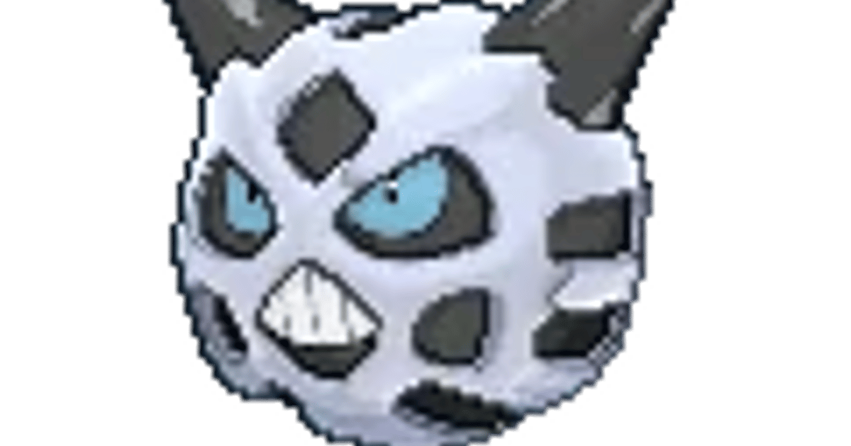 Glalie | Pokemon Sword and Shield: Evolution Checklist